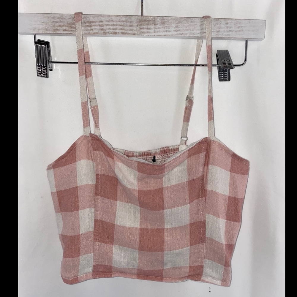 Pink Crop Top